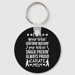 Porte-clés Karate Maman Définition Karate Mother Karate Mama