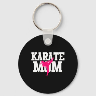 Porte-clés Karate Maman Fête des mères Arts martiaux Kickboxi
