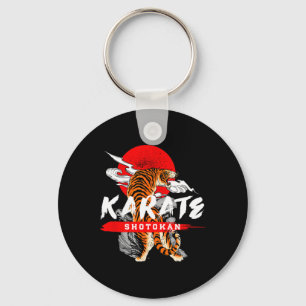 Porte-clés Karate Retro Shotokan Conception Vintage Pour Le V