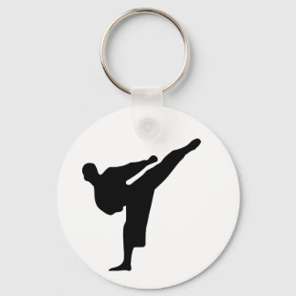 Porte-clés Karate / Taekwondo Kick Button Porte - clé