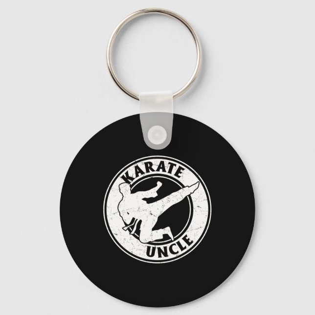 Porte-clés Karate Uncle Karate Combattez Uncle Karate (Recto)