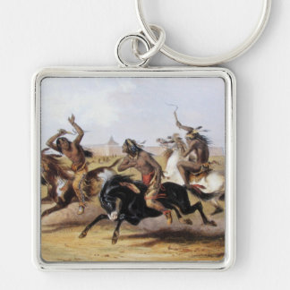 Porte-clés Karl Bodmer - Hippodrome des Sioux