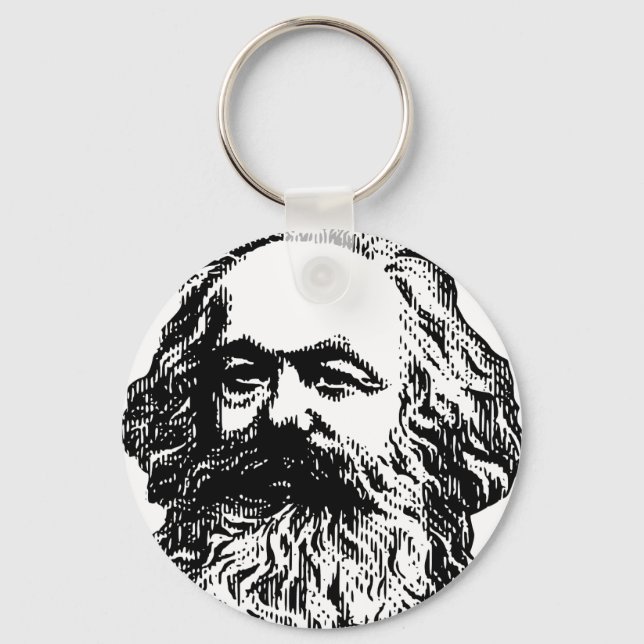 Porte-clés Karl Marx -4jtd4 (Recto)