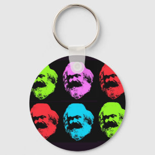 Porte-clés Karl Marx Collage