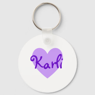 Porte-clés Karli dans le violet