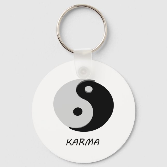 Porte-clés Karma Ying Yang (Recto)