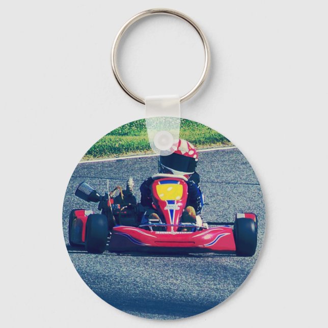 Porte-clés Kart Racing (Recto)