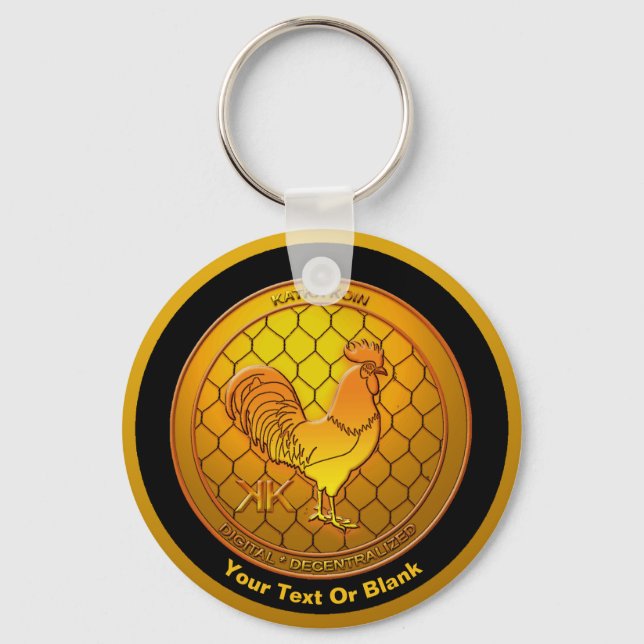 Porte-clés KatkaKoin Cryptocurrency ICO (Recto)