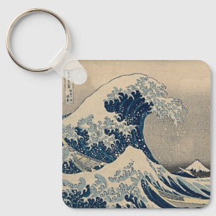 Porte-clés Katsushika Hokusai. La Grande Vague au large de Ka