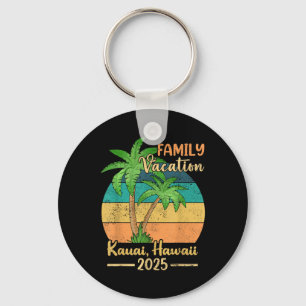 Porte-clés Kauai Hawaii Beach Famille Vacances 2025 Été