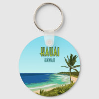 Kauai Hawaii Coast Beach Vintage