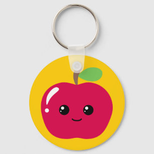 Porte-clés Kawaii Apple
