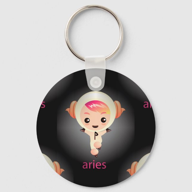 Porte-clés kawaii aries (Recto)
