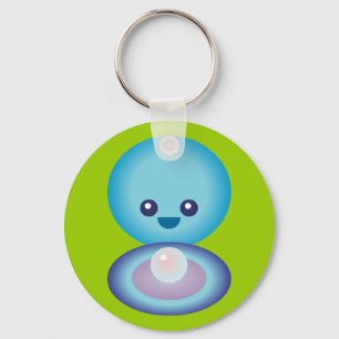 Porte-clés Kawaii Happy Clam