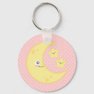 Porte-clés Kawaii Moon et Porte - clé des étoiles