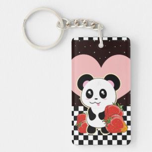Porte-clés Kawaii Panda mignonne