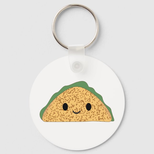 Porte-clés Kawaii Taco (Recto)
