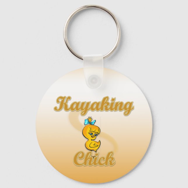 Porte-clés Kayak Chick (Recto)