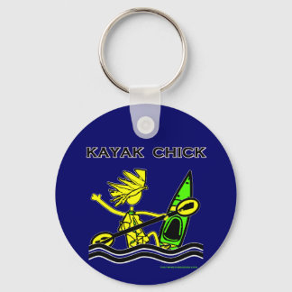 Porte-clés Kayak Chick Designs & Things
