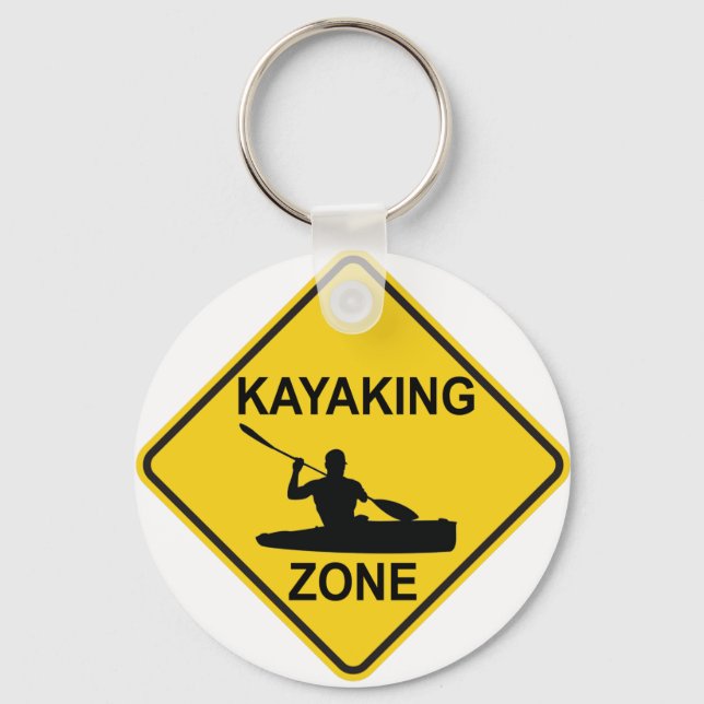 Porte-clés Kayaking Zone (Recto)