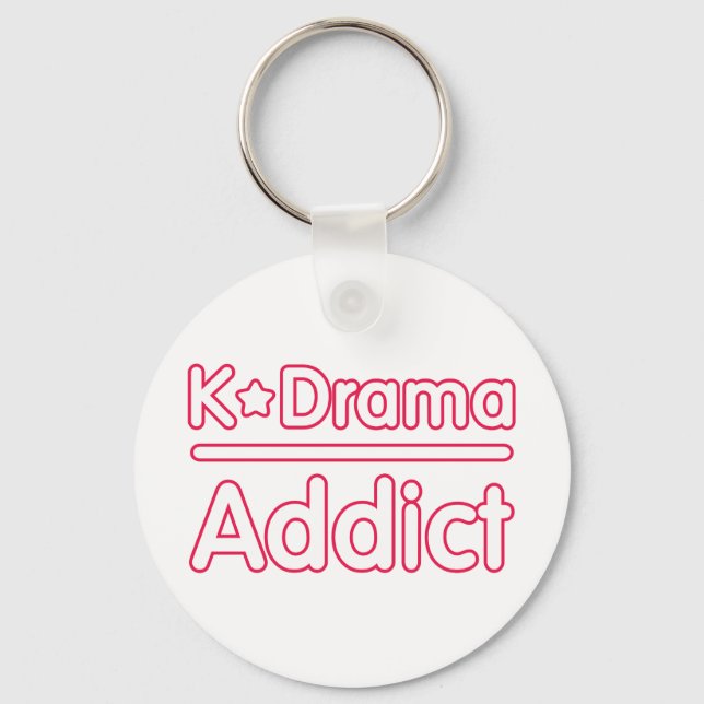 Porte-clés KDrama Addict (Recto)