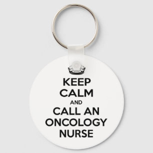Porte-clés Keep Calm and Call an Oncology Nurse