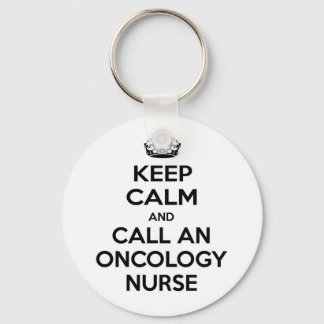 Porte-clés Keep Calm and Call an Oncology Nurse