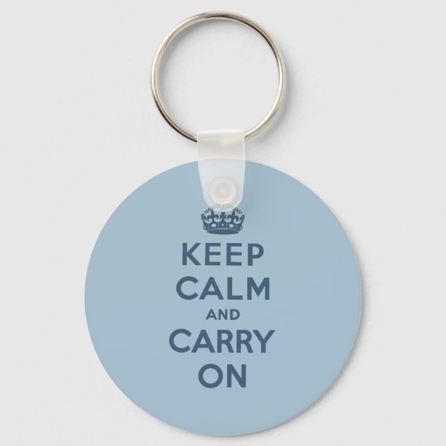 Porte-clés Keep Calm and Carry (Recto)