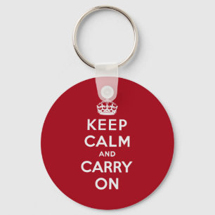 Porte-clés Keep Calm and Carry