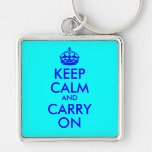 Porte-clés Keep Calm and Carry On