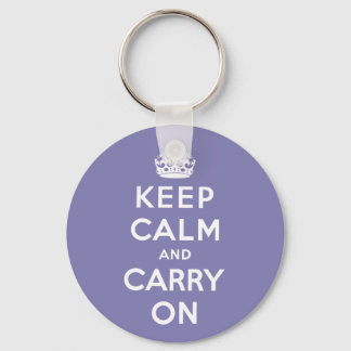Porte-clés keep calm and carry on original