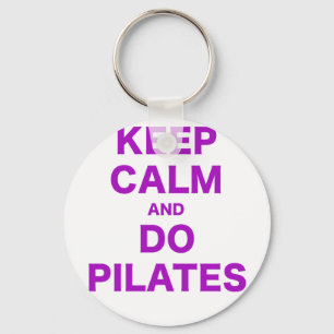 Porte-clés Keep Calm and Do Pilates