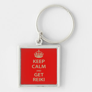 Porte-clés Keep Calm and Get Reiki