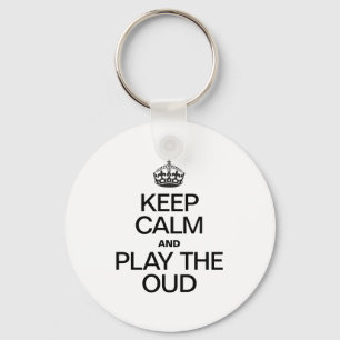 PORTE-CLÉS KEEP CALM AND PLAY THE OUD