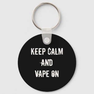Porte-clés Keep Calm and Vape On