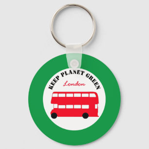 Porte-clés Keep Planet Green/London Transport (Grande-Bretagn