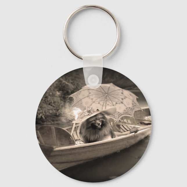 Porte-clés Keeshond Lovely Porte - clé Day (Recto)