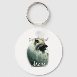Porte-clés Keeshond Maman 2