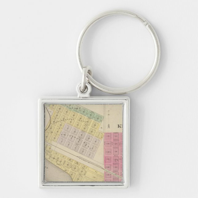 Porte-clés Kendall, Morganville, Silver, Idana, Kansas (Devant)