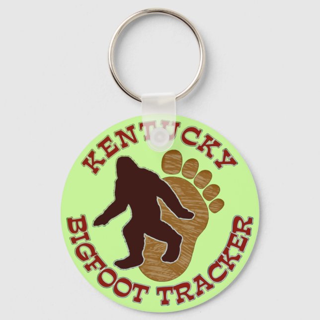 Porte-clés Kentucky Bigfoot Tracker (Recto)