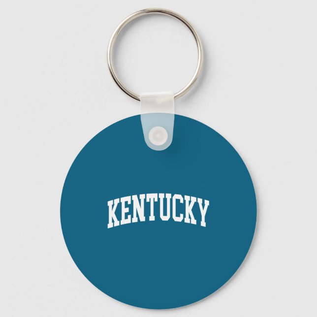 Porte-clés Kentucky - design rétro - classique  (Recto)