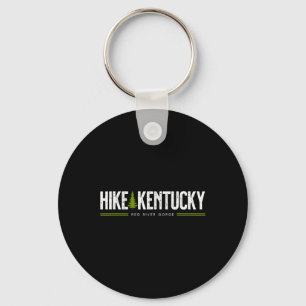 Porte-clés Kentucky Ky Red River Gorge Randonnée Arbre Retro 