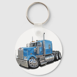 Porte-clés Kenworth w900 Lt Blue Truck