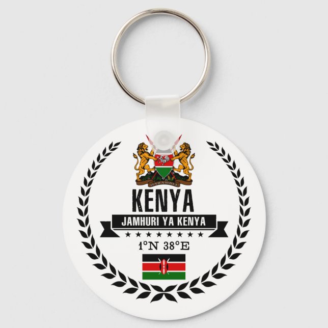 Porte-clés Kenya (Recto)