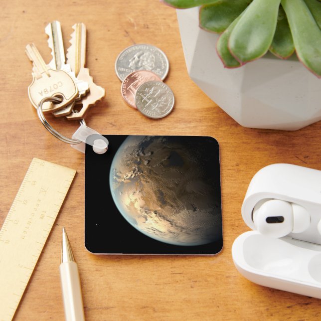 Porte-clés Kepler-186f Orbitant Une Étoile Éloignée. (Bureau)