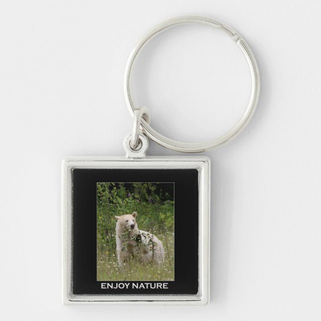 Porte-clés Kermode "Spirit Bear" (Devant)