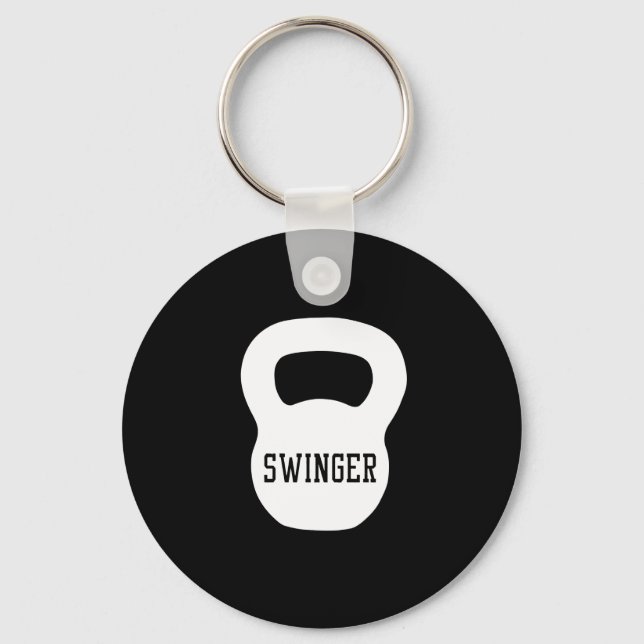 Porte-clés Kettlebell Swinger (Recto)