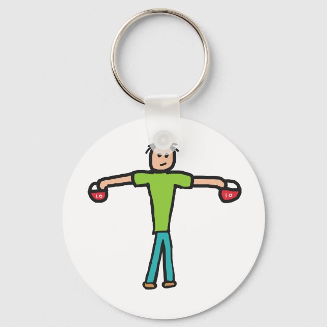 Porte-clés Kettlebells (Recto)