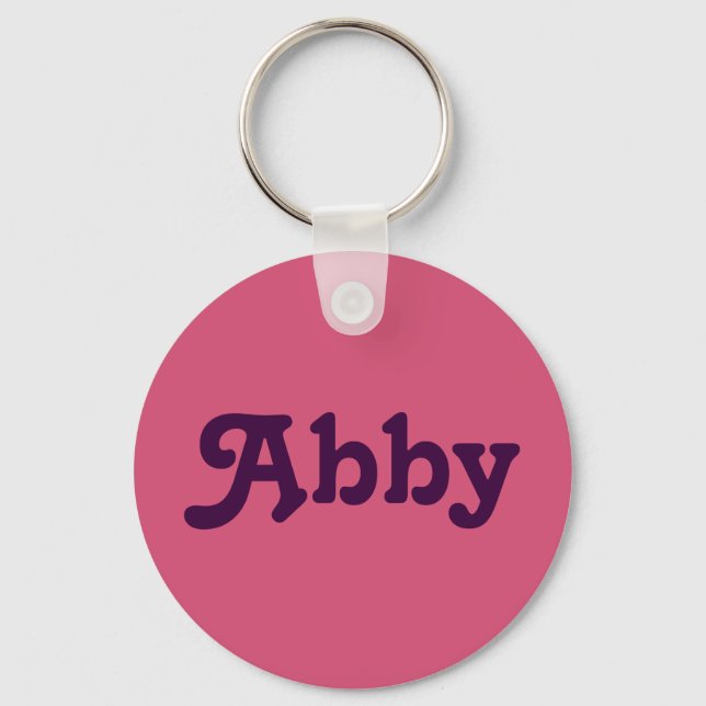 Porte-clés Key Chain Abby (Recto)