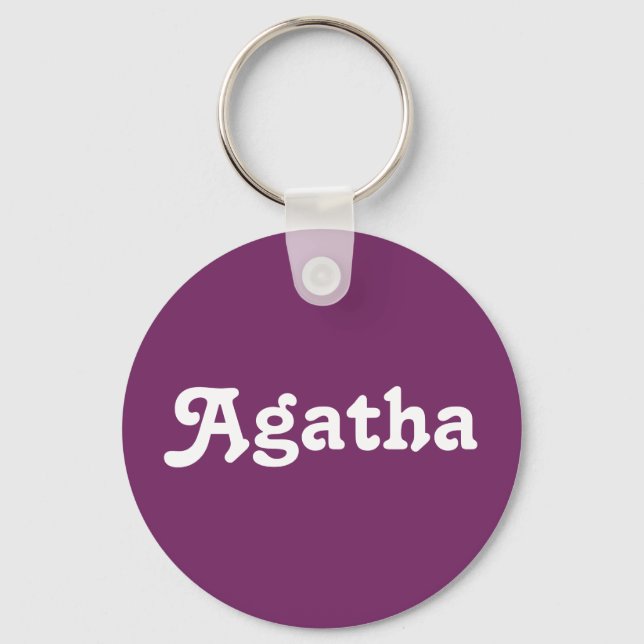 Porte-clés Key Chain Agatha (Recto)
